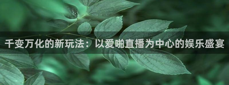9255tv直播nba在线直播：千变万化的新玩法：以爱啪直播为中心的娱乐盛宴